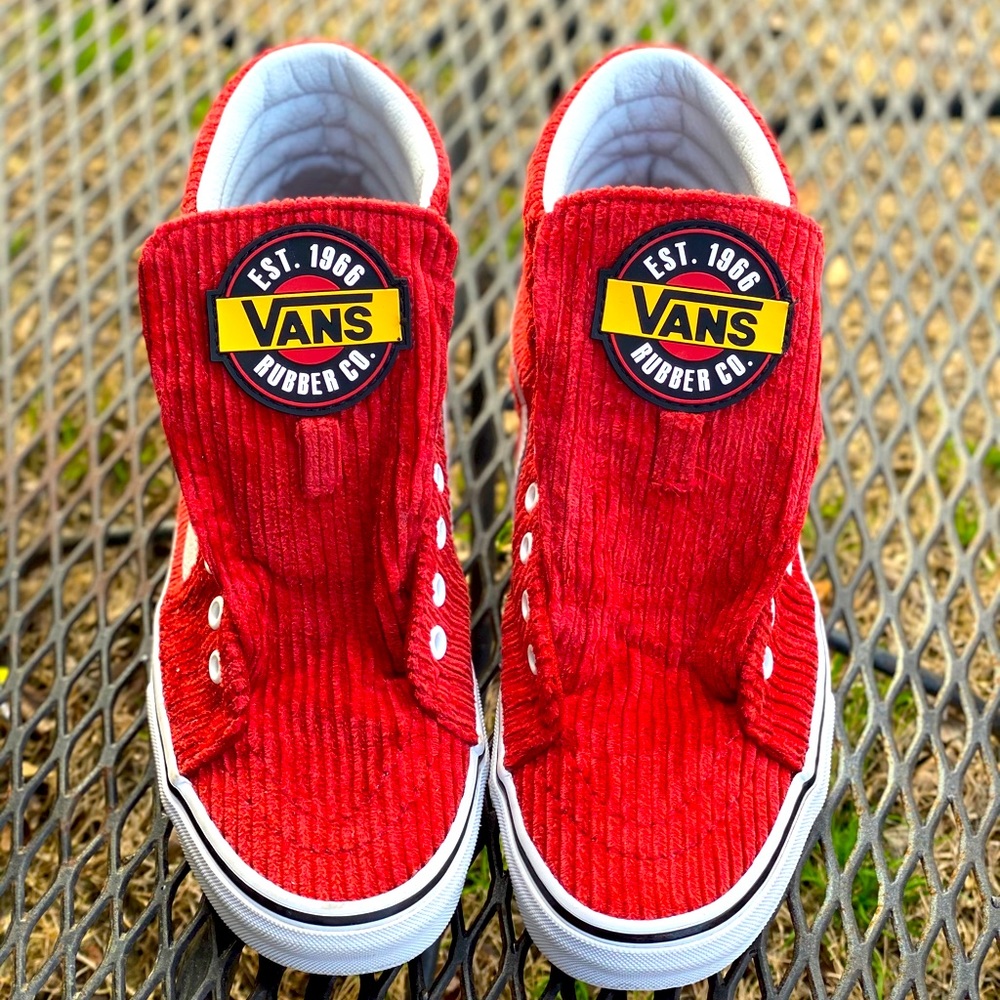 Vans Retro Suede Red lightly used